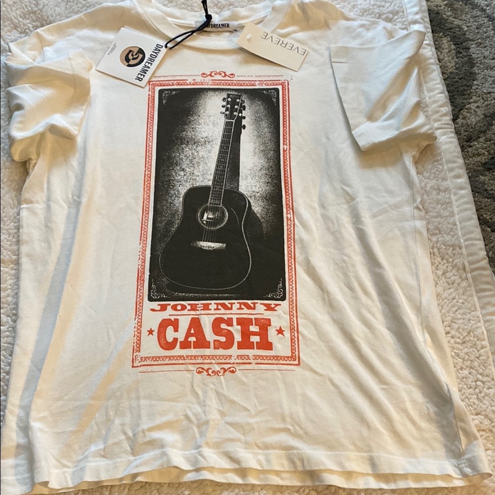 Johnny Cash Guitar Graphic Tee